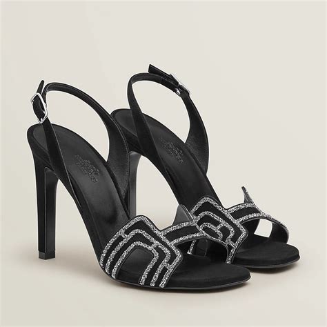 Hermès Ella H Logo Sandals 